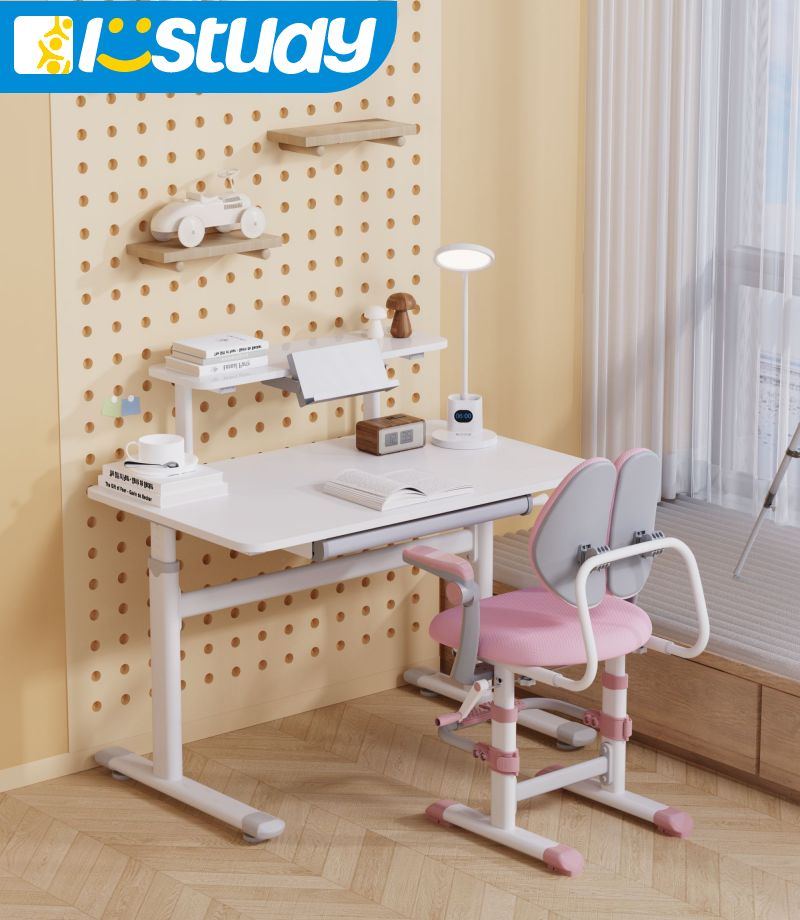 Ergonomic Kid Table Chair – Adjustable Childrens Study Desk and Chair Set, 100x60x50-76cm, Ideal for Growing Children (2)