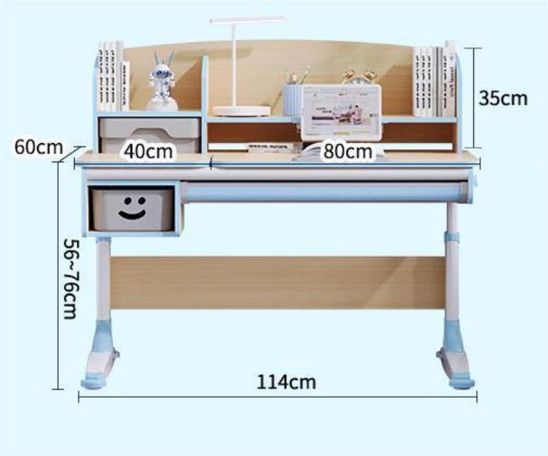 iStudy Childrens Study Desk and Chair Set - Adjustable, Ergonomic, and Fun Learning Space (3)